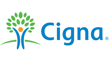 Cigna logo featuring a stylized tree with green leaves and a blue figure in the center, next to the word Cigna in blue text on a light background. | California Urgent Care Center